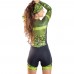 Macaquinho Ciclismo Bike Forro Gel - ML - D80 F51 - Feminino